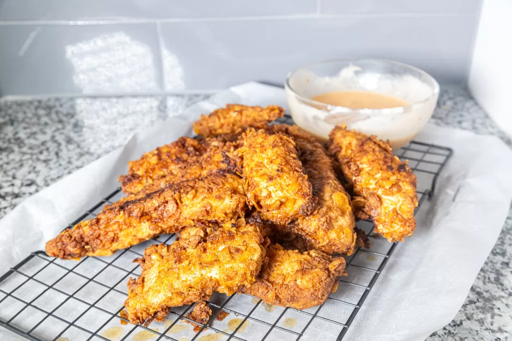 Best Chicken Tender Recipe | Chicken Tender Recipe With Cornflakes | 