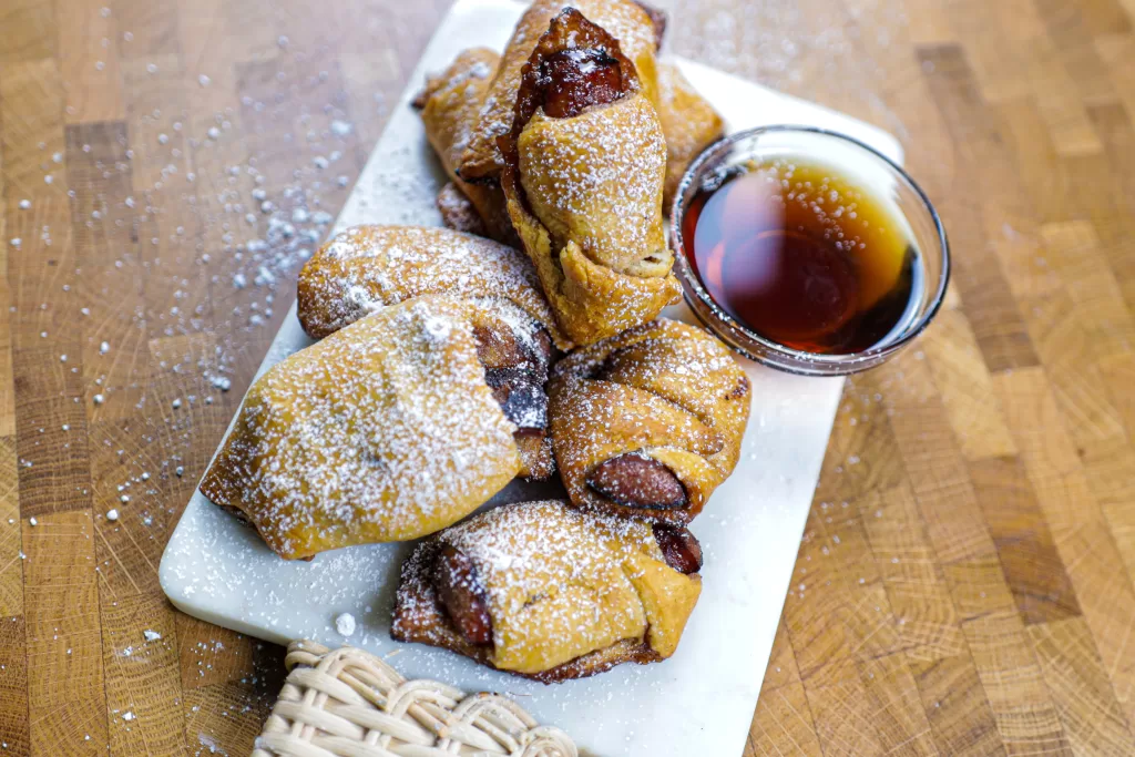 Sausage Cinnamon Crescent Rolls