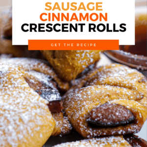 Sausage Cinnamon Crescent Rolls