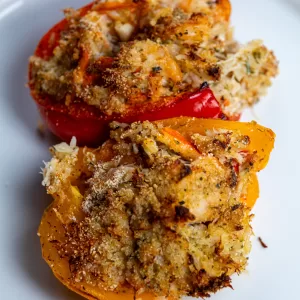 seafood stuffed bell pepper recipe