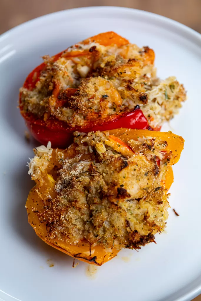 seafood stuffed bell pepper recipe